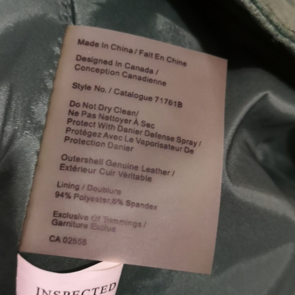 leather jacket - Picture 4 of 5